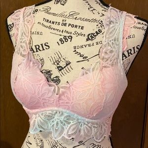 PINK Date Push Up Bralette Small